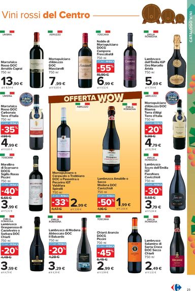 Volantino Carrefour - Carrefour - Catalogo vini valido dal 05/10 al 08/11 - pagina 23