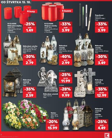 Leták Kaufland - Kaufland - Spotrebné zboží od 15.10. do 21.10. - strana 6