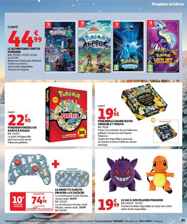 Catalogue Auchan - Auchan - Jouets de Noël valable dès le 16/10 au 06/12 - page 61