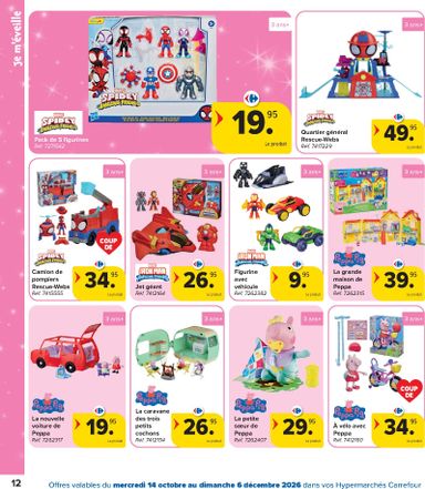 Folder Carrefour - Carrefour - Catalogue Jouets van 14/10 tot 06/12 - side 12