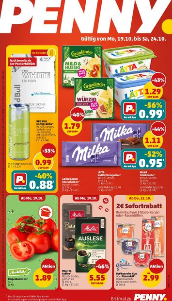 Prospekt PENNY - PENNY gültig ab 19.10. bis 24.10. - seite 1
