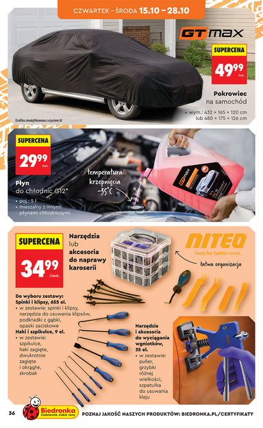 Gazetka Biedronka - Biedronka - Hity i inspiracje od 12.10. do 24.10. - strona 36