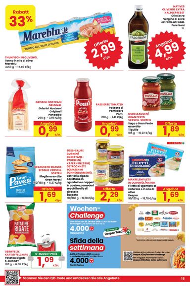 Volantino Despar - Despar valido dal 15/10 al 28/10 - pagina 15