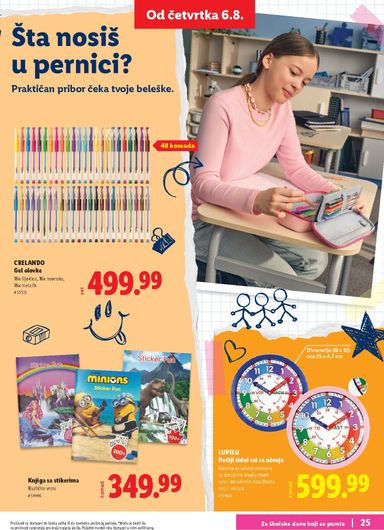Katalog Lidl - Lidl - Back to school od 30.07 do 31.10 - strana 25