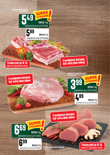 Leták COOP Jednota - COOP Jednota - Tempo od 15.10. do 21.10. - strana 9