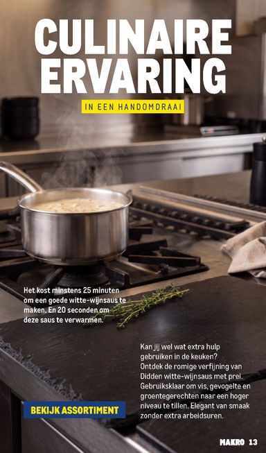 Folder Makro - Makro - Horeca Magazine van 07-10 tot 07-11 - side 13