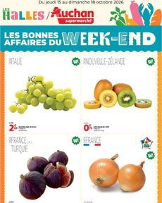 Auchan supermarché - Les bons plans du week-end