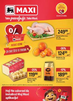 Maxi katalog iz četvrtka 22.10