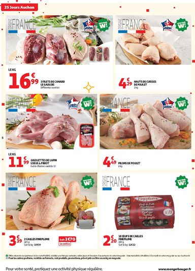 Catalogue Auchan - Auchan - 25 jours valable dès le 27/10 au 31/10 - page 8