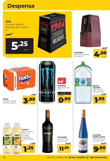 Folleto Alimerka - Alimerka del 26/10 al 01/11 - página 14