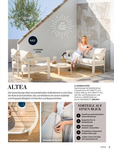 Prospekt Dehner - Dehner - Gartenmöbel Trends gültig ab 02.03. bis 31.10. - seite 3