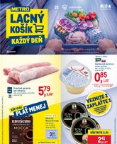 Metro - Maloobchod platný od stredy 07.10.2026