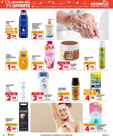 Volantino Iperal - Iperal - Ancora più offerte valido dal 14/10 al 27/10 - pagina 14