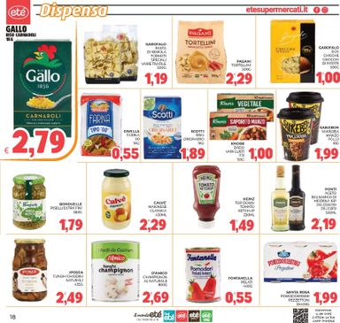 Volantino Eté - Eté valido dal 23/10 al 02/11 - pagina 18