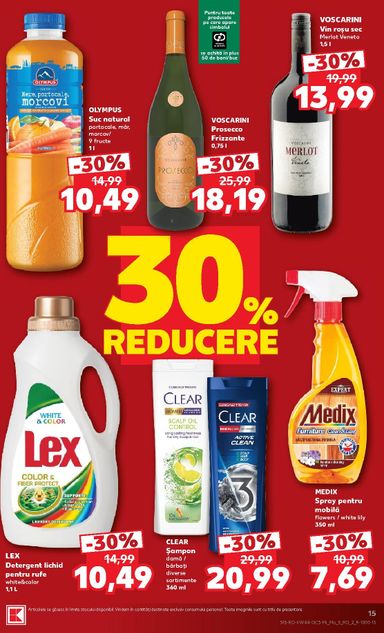 Catalogul Kaufland - Kaufland - Ieftin si bun de la 28.10. până la 03.11. - pagina 15