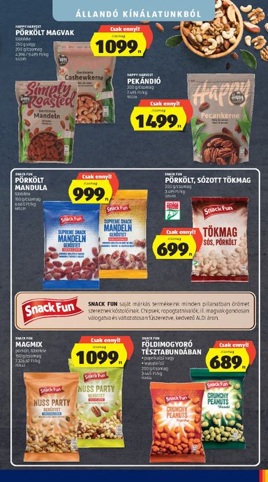 Akciós újság Aldi - Aldi érvényes 10.22.-tól 10.28.-ig - 35 oldal