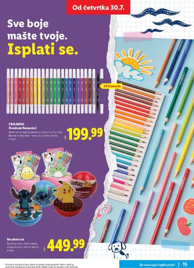 Katalog Lidl - Lidl - Back to school od 30.07 do 31.10 - strana 15