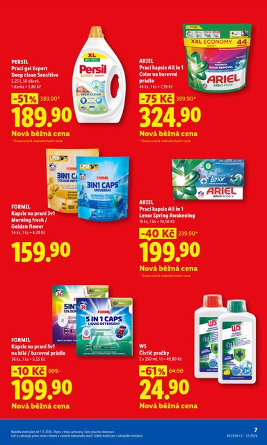 Leták Lidl - Lidl - Ceny v klidu od 07.09. do 30.11. - strana 7
