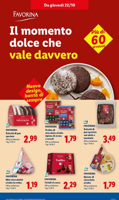 Volantino Lidl - Lidl valido dal 22/10 al 28/10 - pagina 23
