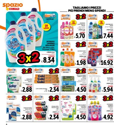 Volantino Spazio Conad - Spazio Conad - Prendi 3, paghi 2 valido dal 16/10 al 26/10 - pagina 6
