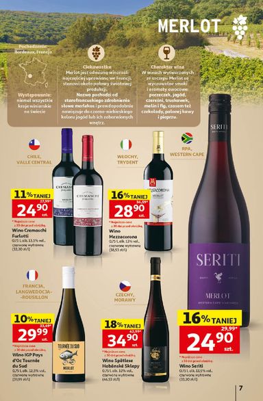 Gazetka Auchan - Hipermarket Auchan - Wino od 05.10. do 31.10. - strona 7