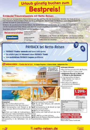 Prospekt Netto - Netto Marken Discount - Reisen gültig ab 15.10. bis 31.10. - seite 2
