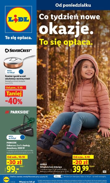 Gazetka Lidl - Lidl - Okazje od 05.10. do 11.10. - strona 1