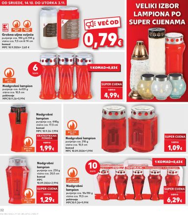 Katalog Kaufland - Kaufland vrijedi od 14.10. do 20.10. - stranica 32