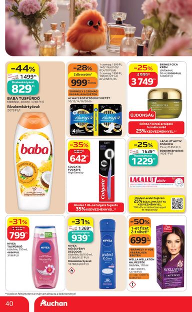 Akciós újság Auchan - Auchan Hipermarket érvényes 10.22.-tól 10.28.-ig - 40 oldal
