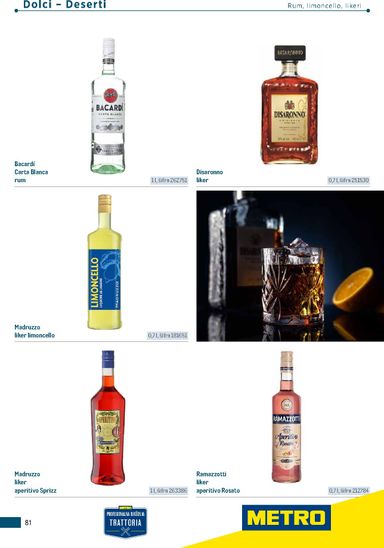 Katalog Metro - Metro - Poslovna rješenja - Trattoria vrijedi od 04.03. do 31.12. - stranica 81