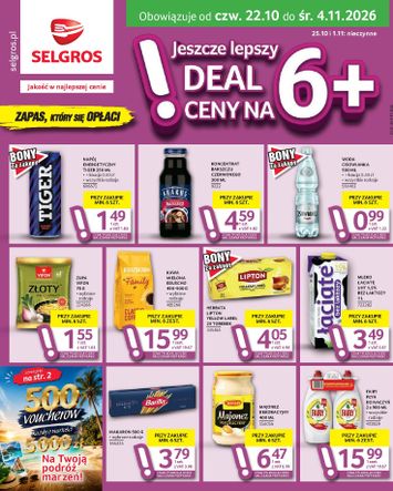 Gazetka Selgros - Selgros cash&carry - Oferta dla profesjonalistów od 22.10. do 04.11. - strona 1
