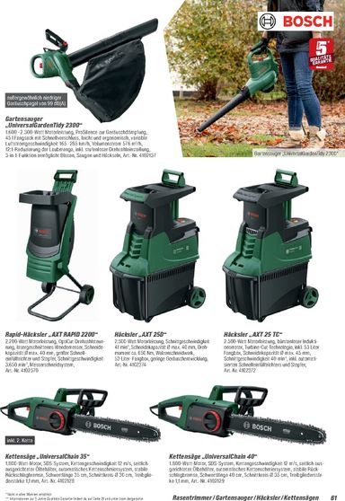 Prospekt toom - Toom - Gartenpflege & Teich gültig ab 01.03. bis 31.12. - seite 61
