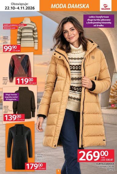 Gazetka Selgros - Selgros cash&carry - Katalog Tekstylia od 22.10. do 04.11. - strona 8