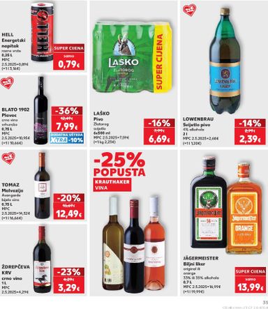 Katalog Kaufland - Kaufland vrijedi od 28.10. do 03.11. - stranica 35