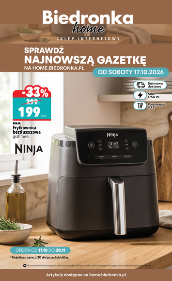 Gazetka Biedronka - Biedronka - Home od 17.10. do 30.11. - strona 1