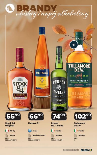 Gazetka Netto - Netto - Mocne alkohole od 26.10. do 07.11. - strona 9