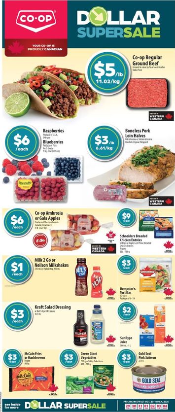 Flyer Co-op - Coop valid since 10-29 until 11-04 - page 1
