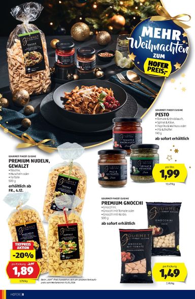 Leták Hofer Rakúsko - Hofer Rakúsko - Unser Weihnachtskatalog od 30.10. do 31.12. - strana 8