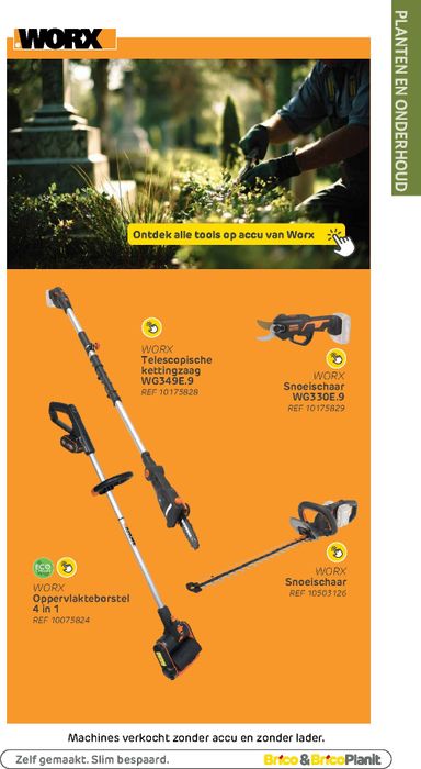 Folder Brico - Brico - Tuin catalogus van 01/03 tot 31/12 - side 137