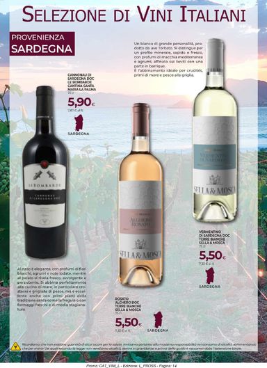 Volantino Coop - Coop - Selezione di Vini Italiani valido dal 22/10 al 18/11 - pagina 14