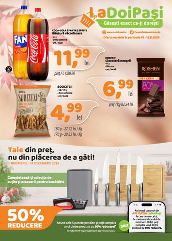 Catalogul LaDoiPași - LaDoiPași de la 01.11. până la 15.11. - pagina 1