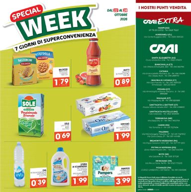 Volantino Crai - Crai - Palermo — Sicilia valido dal 15/10 al 28/10 - pagina 20