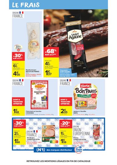 Catalogue Carrefour Market - Carrefour Market valable dès le 27/10 au 08/11 - page 23