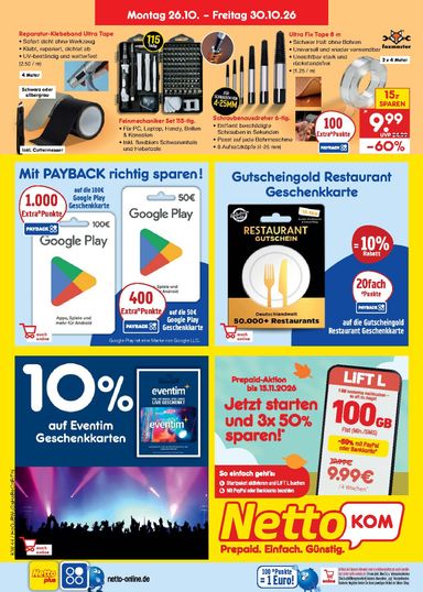 Prospekt Netto - Netto Marken Discount gültig ab 26.10. bis 30.10. - seite 40