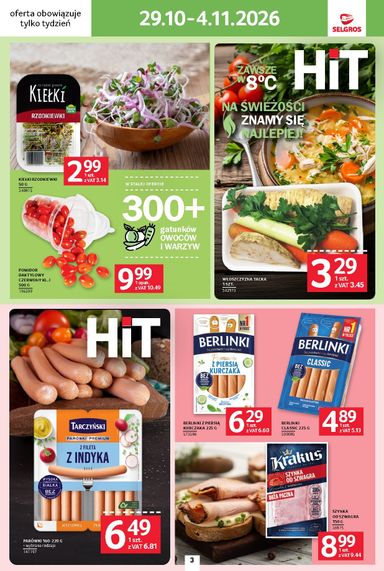 Gazetka Selgros - Selgros cash&carry - Jeszcze więcej super promocji! od 29.10. do 04.11. - strona 3