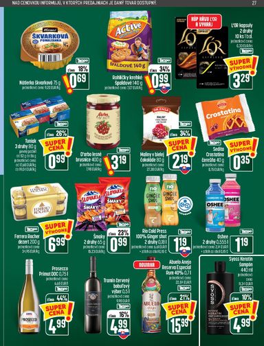 Leták COOP Jednota - COOP Jednota od 29.10. do 04.11. - strana 27