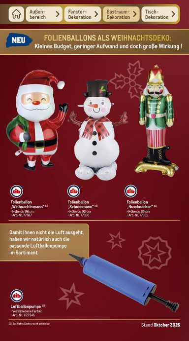 Prospekt METRO - Metro - Weihnachten gültig ab 01.10. bis 31.10. - seite 117