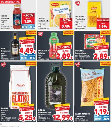 Katalog Kaufland - Kaufland vrijedi od 14.10. do 20.10. - stranica 22