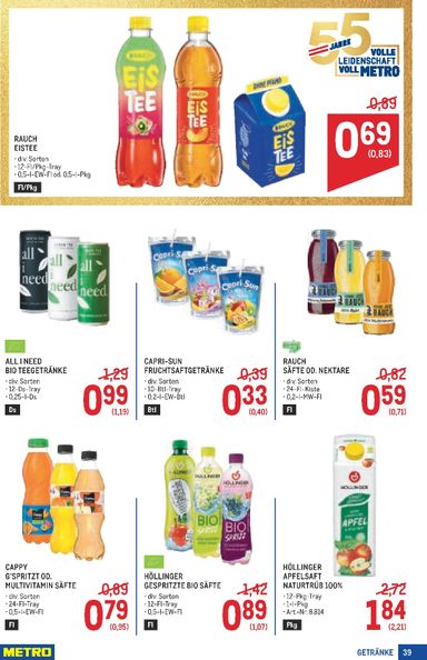 METRO-Flugblatt - Metro - Profi gültig ab 15.10. bis 28.10. - seite 39