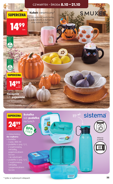 Leták Biedronka - Biedronka - Hity i inspiracje od 03.10. do 17.10. - strana 35